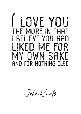 John Keats Quote 1