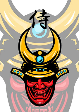 samurai head logo 1