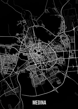 Medina dark map