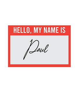 Hello My Name Is Paul
