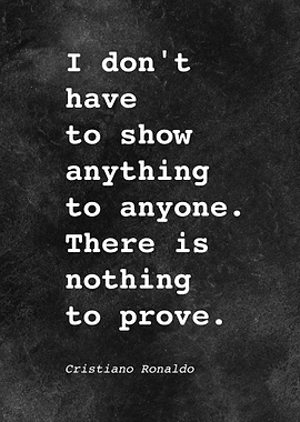 CR7 C Ronaldo Quote D012