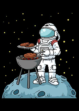 Cooking Astronaut