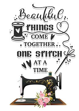 One stitch at a time