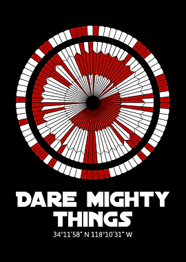 Dare Mighty Things Motto