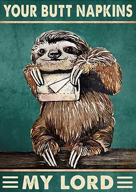 Your Butt Napkins My Lord