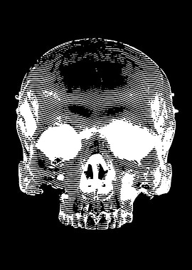 Retro Skull