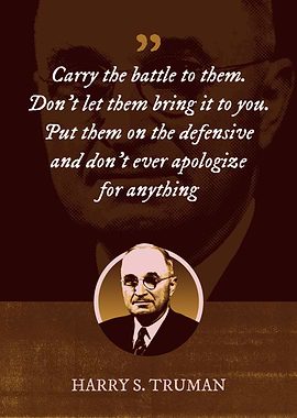 Carry the battle to them