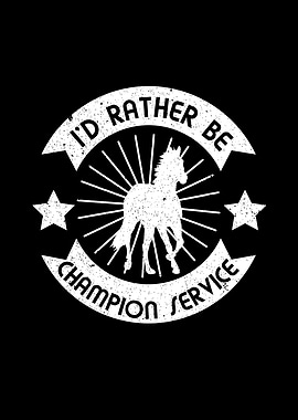Id rather be champion