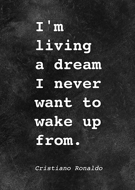 CR7 C Ronaldo Quote D026
