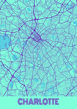 Charlotte Galaxy City Map