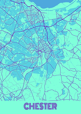 Chester Galaxy City Map