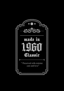 Made In 1960 Classic