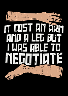 It Cost An Arm And A Leg