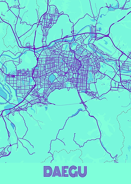 Daegu Galaxy City Map