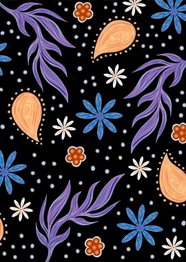 Bohemian Funky Floral