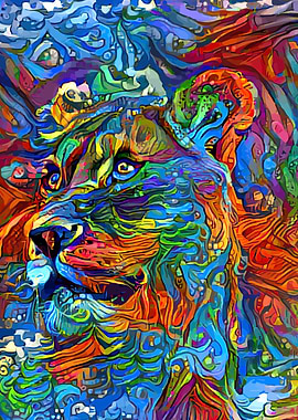 Lioness Savannah Fantasy