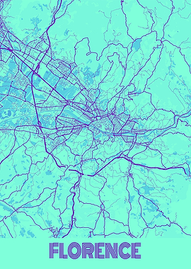 Florence Galaxy City Map
