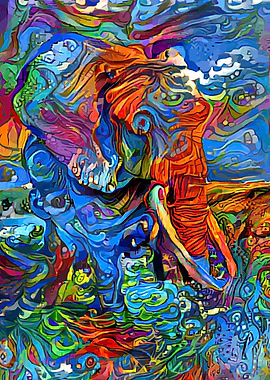 Elephant art Savannah