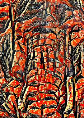 Elephant Abstract Africa