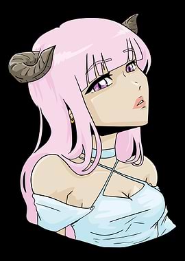 Anime Girl Pastel Goth Men