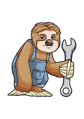 Sloth Craftsman Wrench