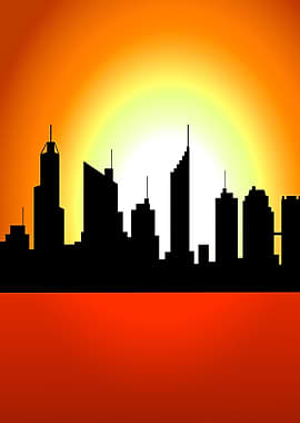 silhouette skylines