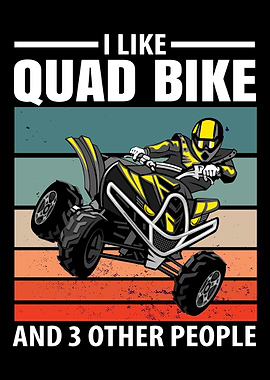 Quad Bike ATV Rider
