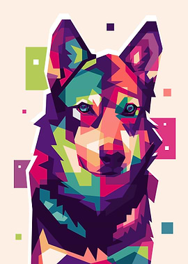 Dog Popart WPAP