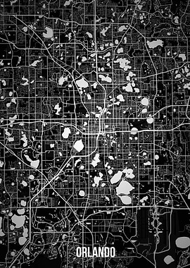 Orlando dark map