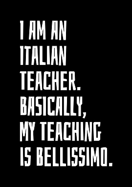 Italian Teacher