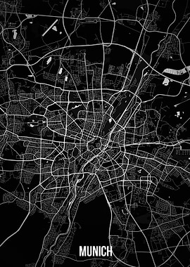 Munich dark map