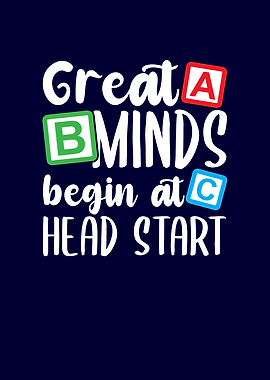 Great Minds Begin At Head