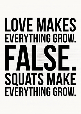 Love vs Squats