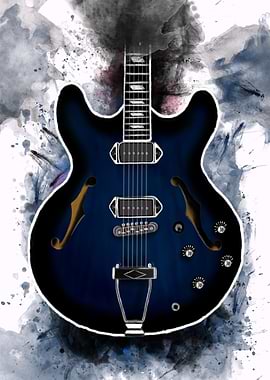 Gary Clark electric guitar