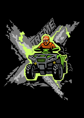 Quad Bike ATV Rider