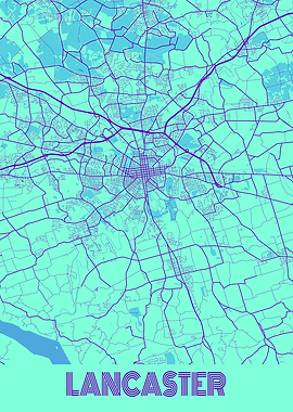 Lancaster Galaxy City Map