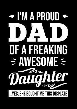 Proud Dad Of A Daughter