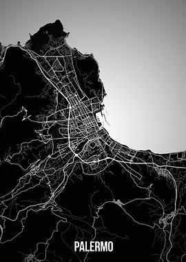 Palermo dark map