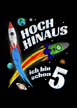 Kinder Weltall Rakete 5