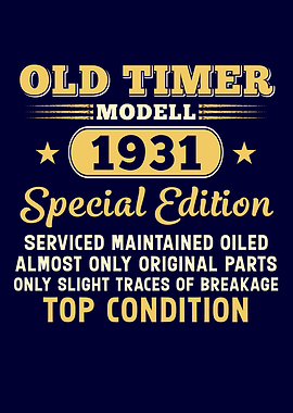 Old Timer Modell 1931