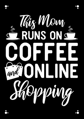 Coffee And Online Shopping