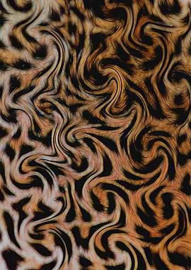 abstract leopard fur