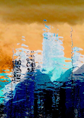 abstract yellow background