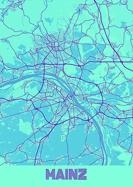 Mainz Galaxy City Map