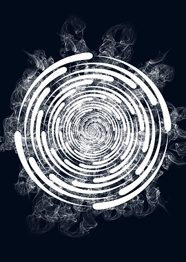 Abstract Vortex smoky