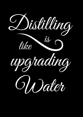 Distilling is upgrading
