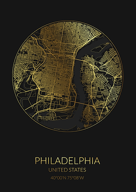 Philadelphia BlackGold Map