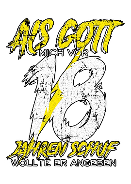 Achtzehn Feier Geschenk