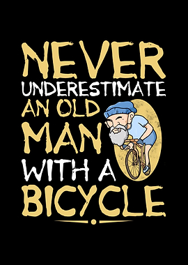 Old Man With A Bicycle