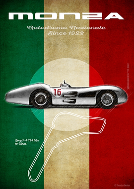 Monza W196 Vintage